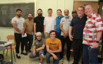 Electrical Engineering Technology students demonstrate automated greenhouse