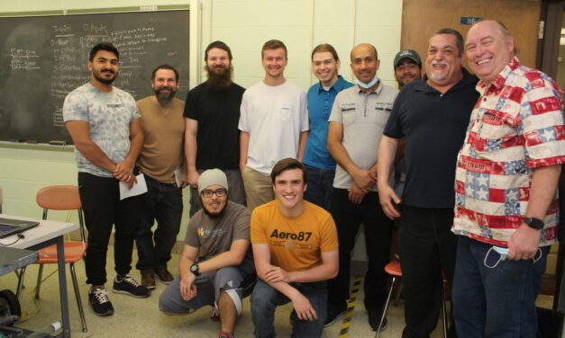 Electrical Engineering Technology students demonstrate automated greenhouse