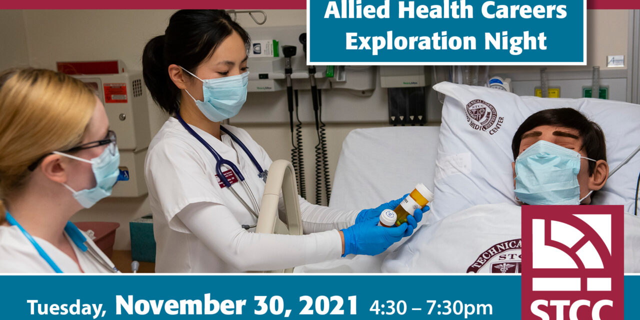 Allied Health Careers Exploration Night set for Nov. 30