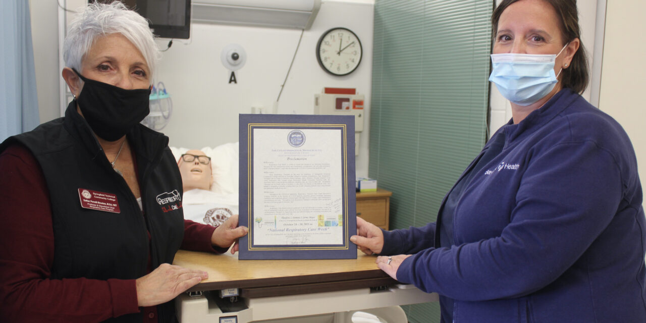 STCC health program recognized during Respiratory Care Week