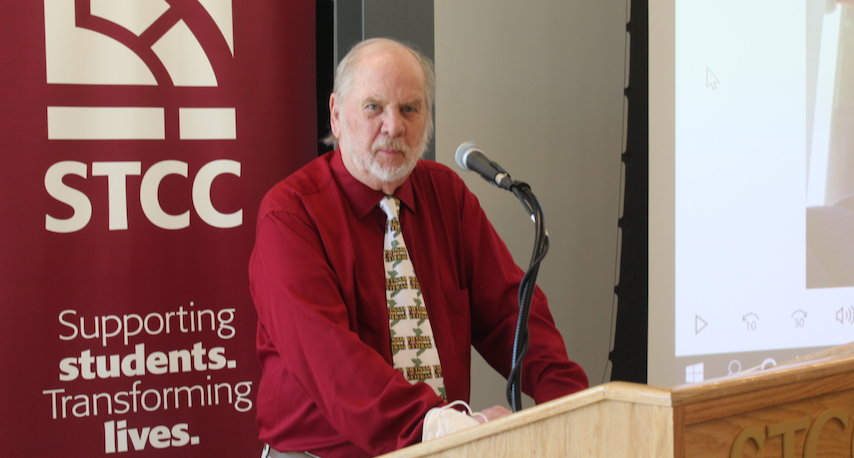 Professor Eric Brown’s Veterans Day speech at STCC