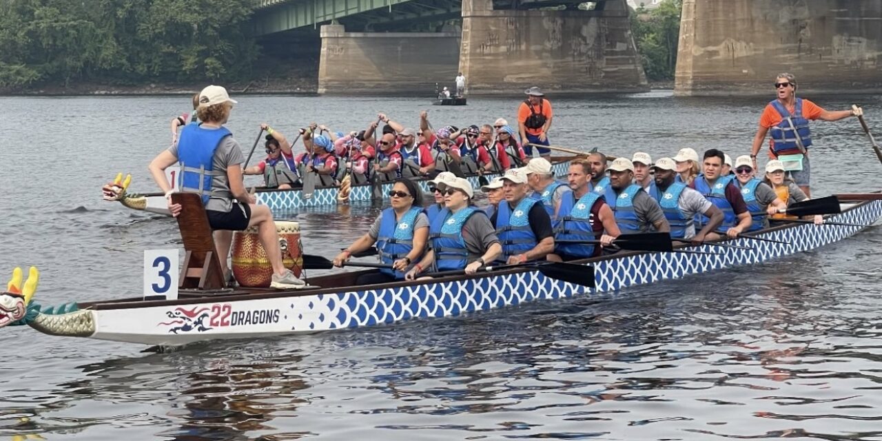 STCC Rowing Club earns 2nd Place at Springfield Dragon Boat Festival