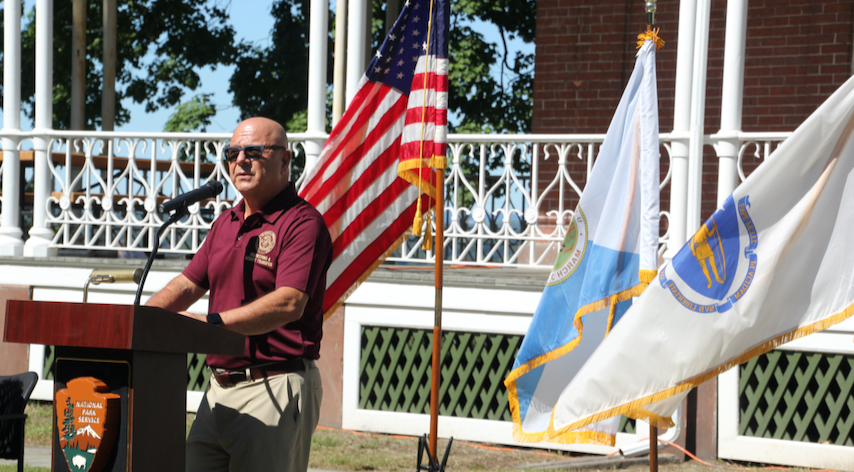 Professor Zahi Haddad speaks at Naturalization Ceremony￼