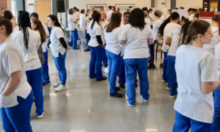 Celebrating student scholarship: Senior nursing students showcase research posters at STCC